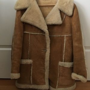 Sherpa Suede Coat